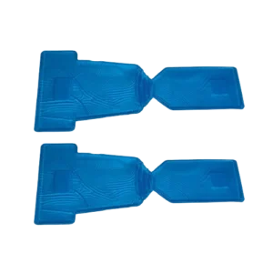 Blue Gel Lithotomy Boot Stirrup Pad -1 Pairpack- By Cosmic MTS