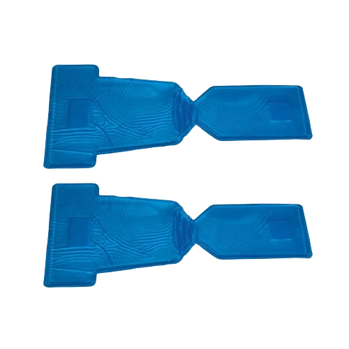 Blue Gel Lithotomy Boot Stirrup Pad -1 Pairpack- By Cosmic MTS